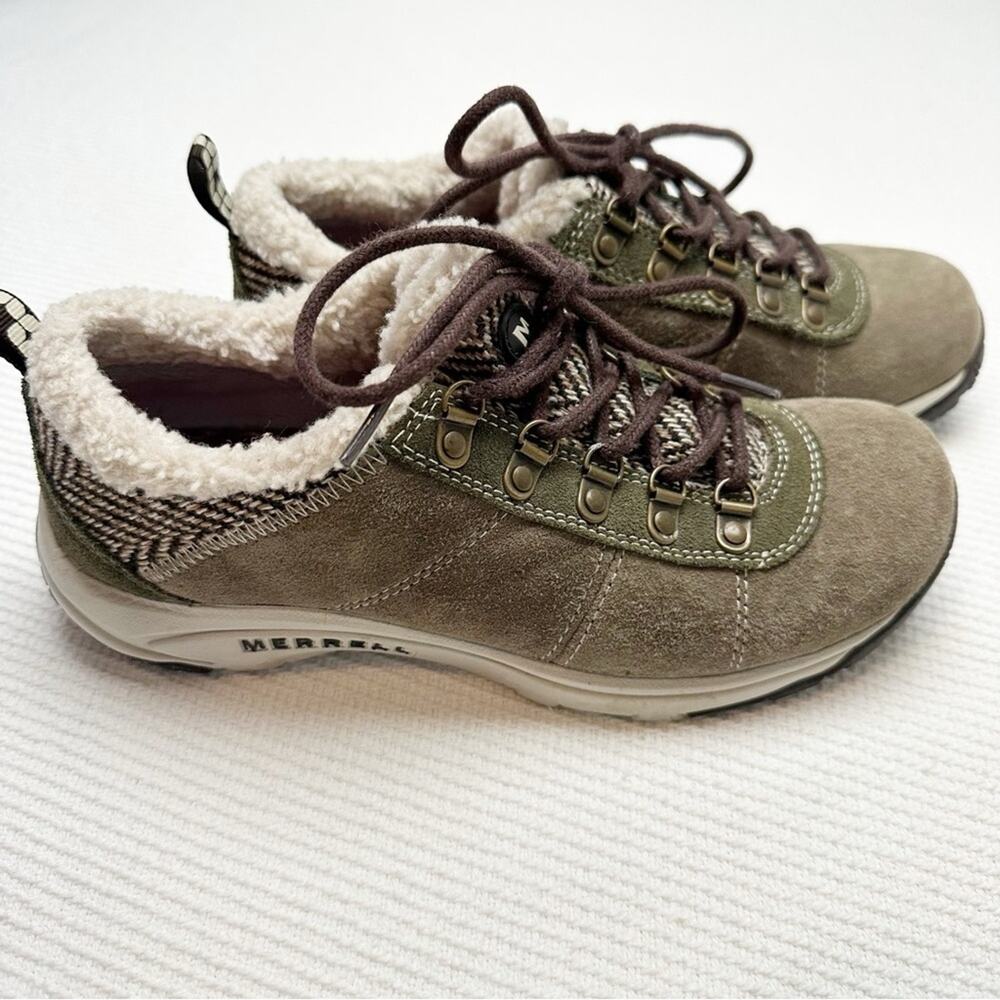 Merrell Kamori Chill Leather and Wool Performance Shoes